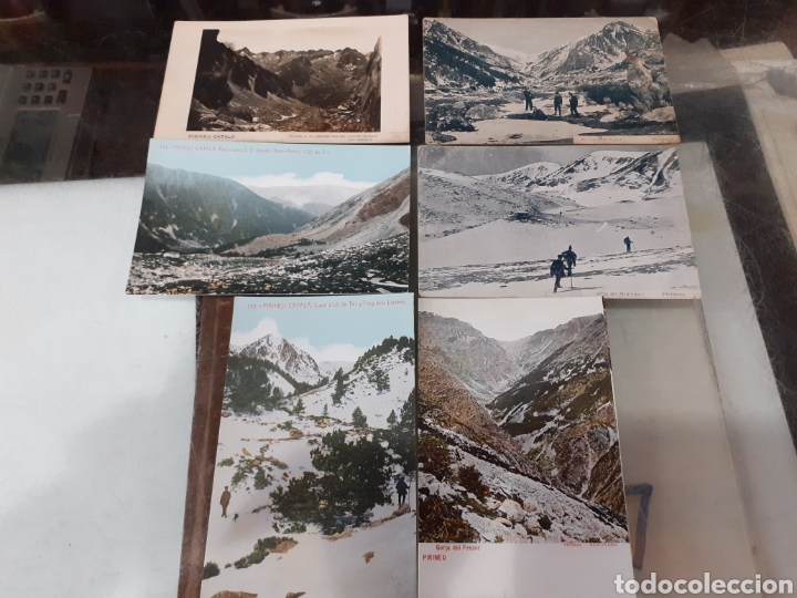 Postales: Lote de 6 postales antiguas del pirineo catal&aacute;n