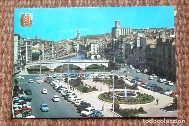 Postales: GERONA - PLAZA DE CATALU&Ntilde;A - Foto 1