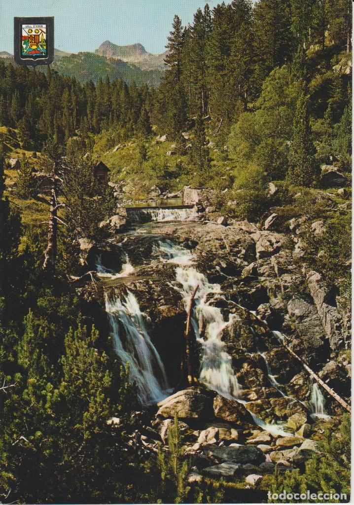Postales: (2294) SALARDU. COLOMES. CASCADA DE AIGUES TORTES ... SIN CIRCULAR