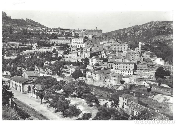 Postales: POSTAL FOTOGR&Aacute;FICA- LA RIBA.- N&ordm; 6, VISTA GENERAL. FOTO LLADO TORRES. TARRAGONA- ESCRITA (1963)