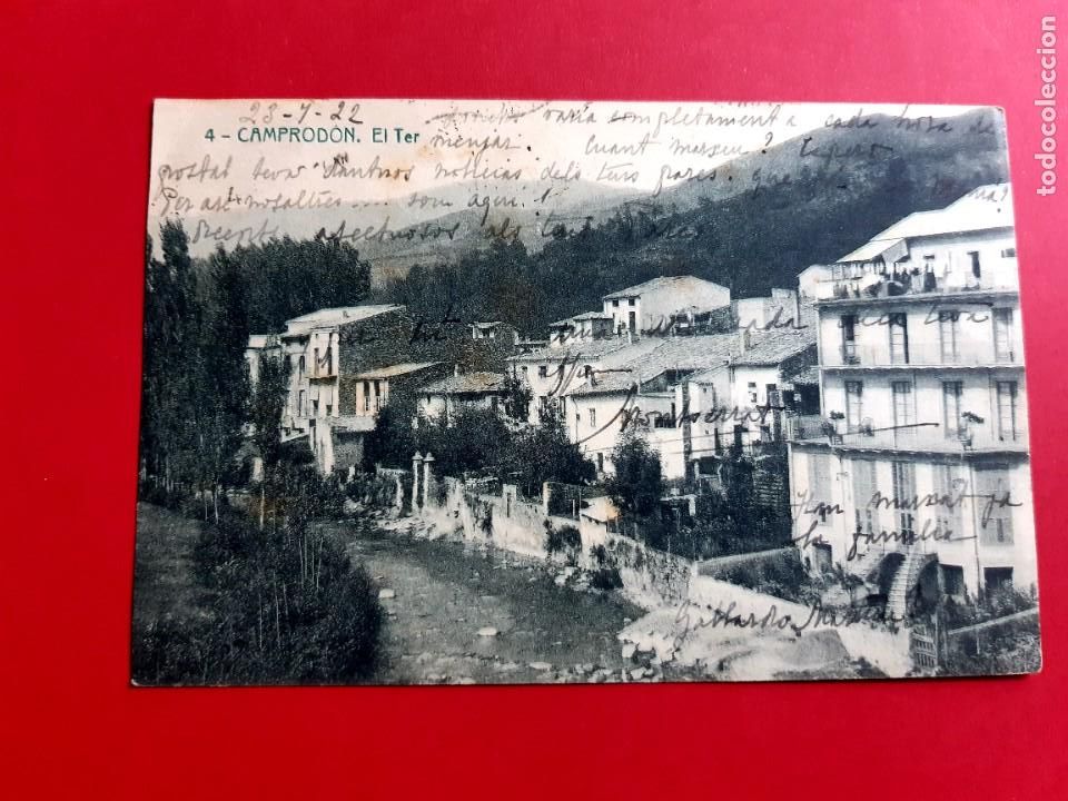 Postales: Camprod&oacute;n &rdquo; El Ter &rdquo; Escrita y Sellada - Foto 1