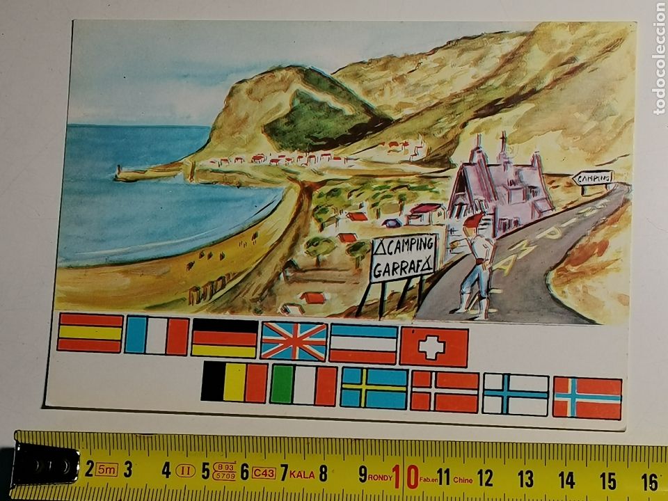Postales: Postal Camping del Garraf de 1970s.sin circular
