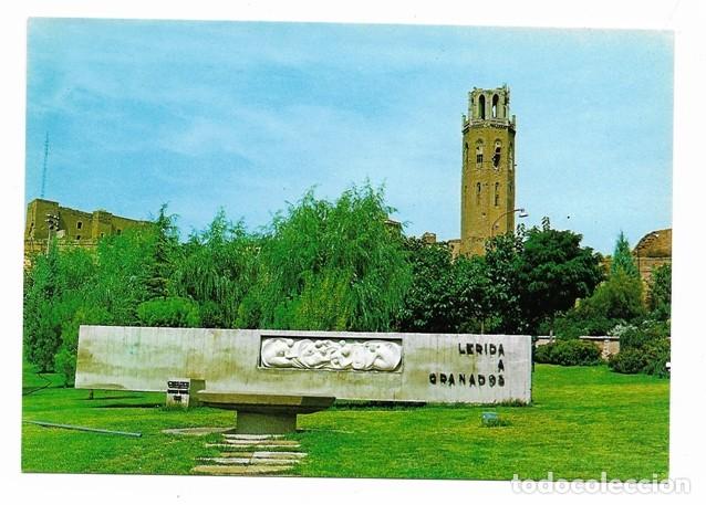 Postales: LLEIDA * MONUMENTO A GRANADOS * 1968 - Foto 1