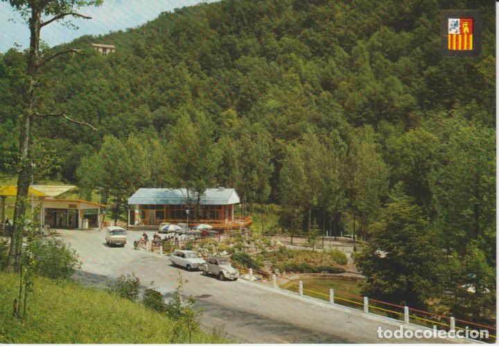 Postales: (3585) CAMPELLES. ESTACION DE SERVICIO Y SNACK. CITROEN 2CV ... SIN CIRCULAR