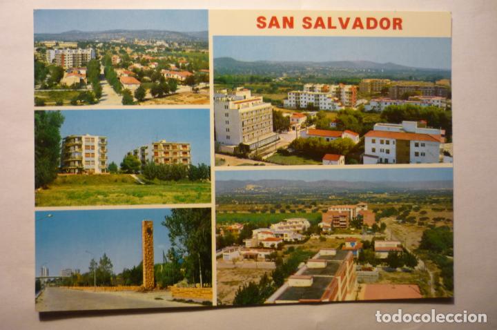 Postales: postal san salvador vendrell.-vistas parciales