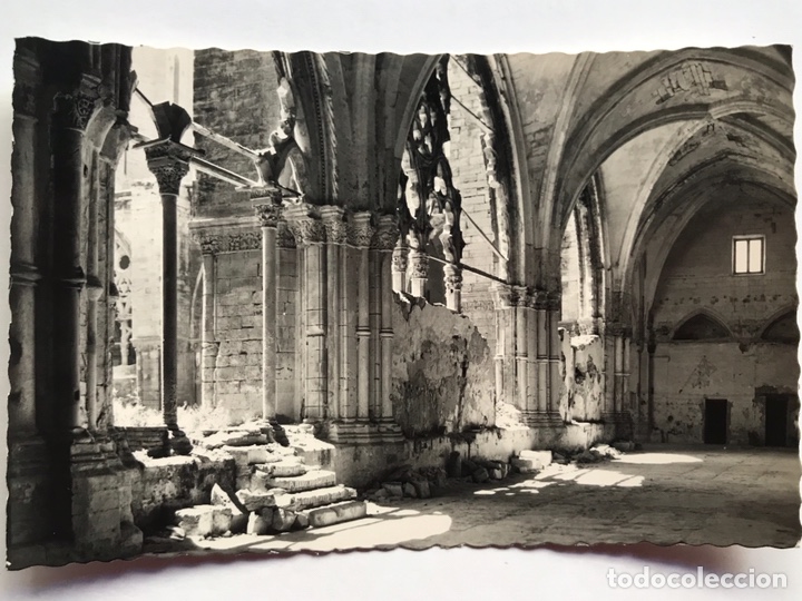 Postales: LERIDA Postal No.88, La Seo, antigua Catedral. Interior. Edic. Garcia Garrabella (h.1950?) S/C