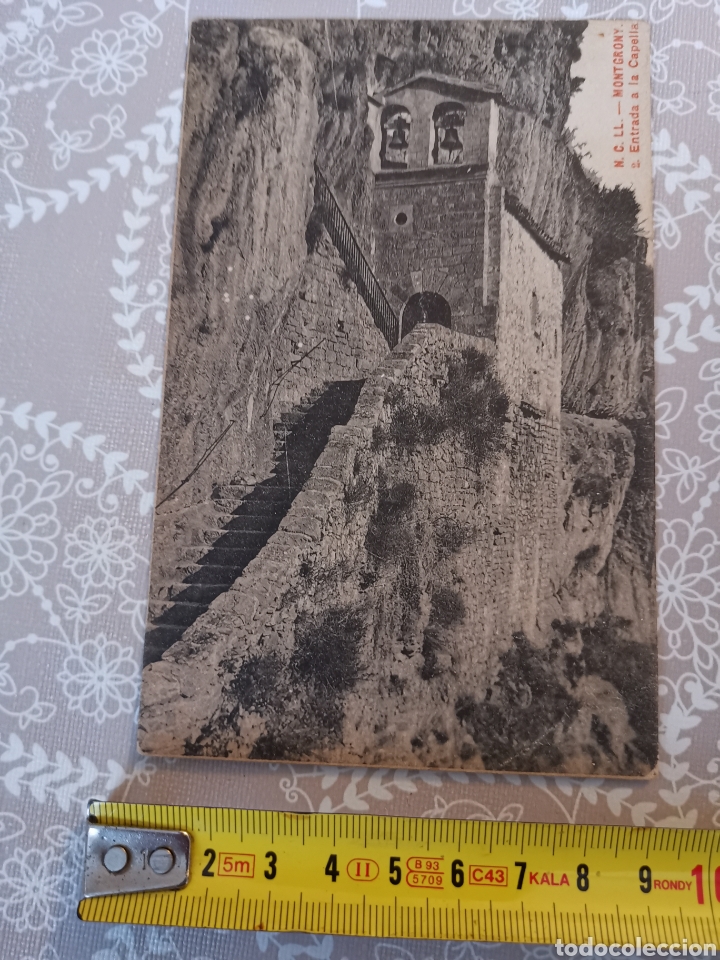 Postcards: Postal de Montgrony N.C.LL N&ordm;2 entrada a la Capella