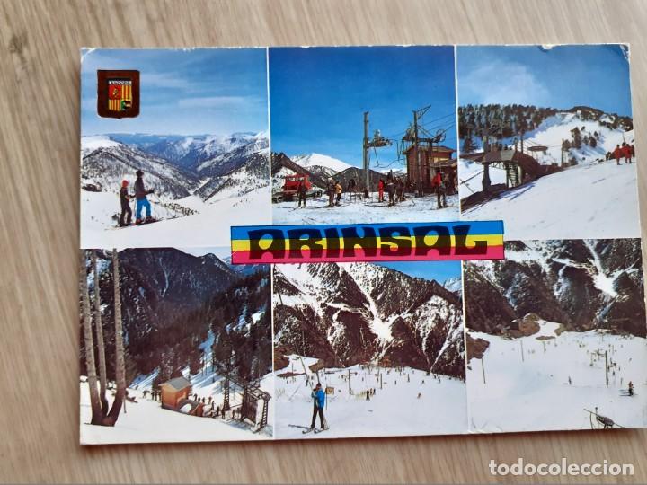 Cartes Postales: TARJETA POSTAL - VALLS D'ANDORRA - ARINSAL - DIVERSOS ASPECTOS