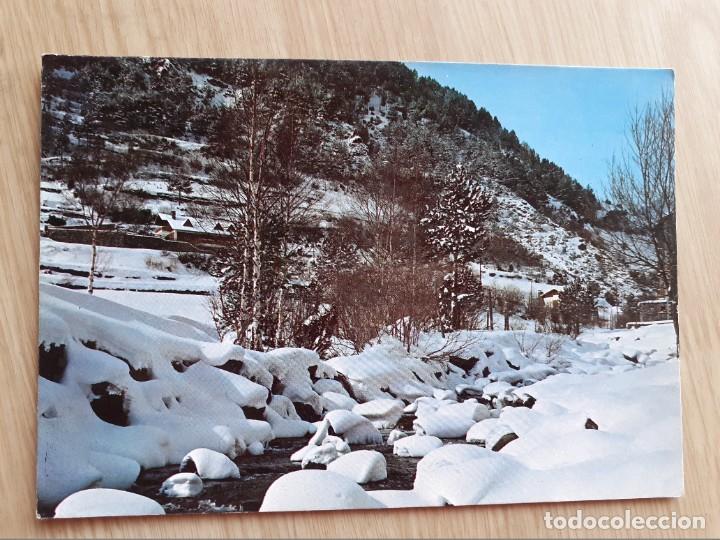 Postais: TARJETA POSTAL - VALLS D'ANDORRA - ARINSAL - PAISAJE NEVADO