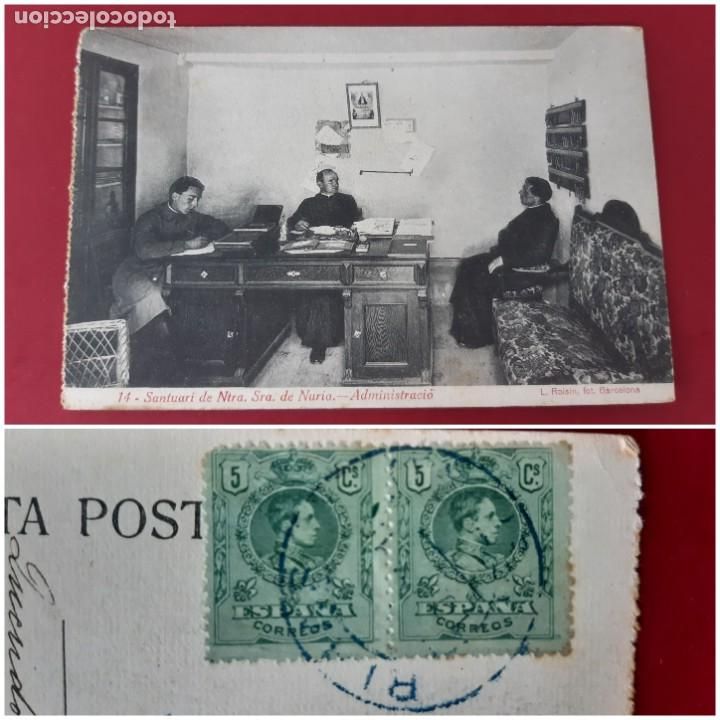 Cartoline: NURIA -GIRONA- SANTUARI 1919-
