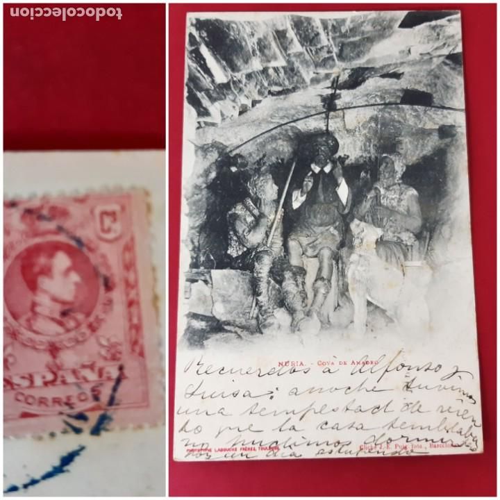 Cartoline: NURIA -GIRONA- COVA DE AMADEO 1921