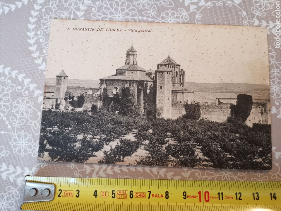 Postcards: Postal de Poblet n&ordm;1 Vista General