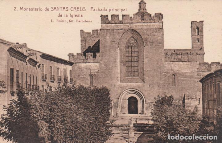 Postales: POSTAL MONASTERIO DE SANTES CREUS - ROISIN NUM. 2 NUEVA SIN CIRCULAR