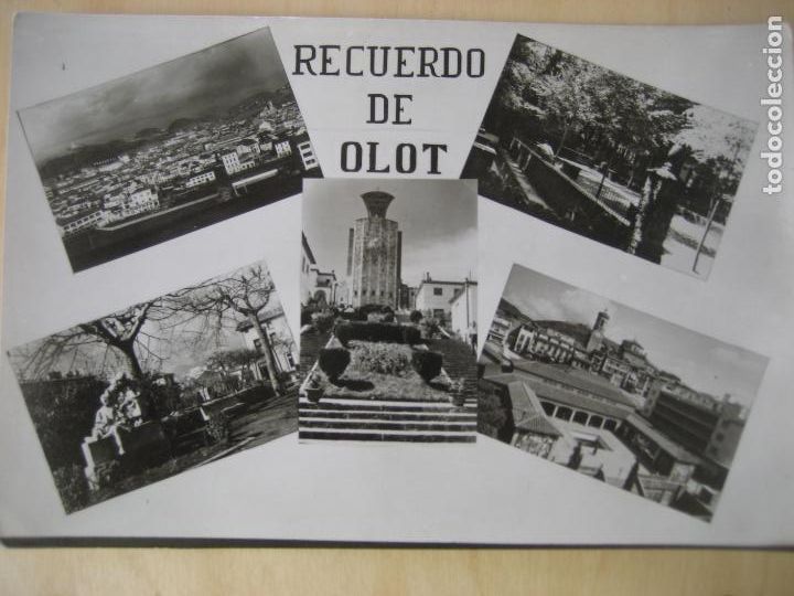 Postales: Olot. Multivistas. Comercial Prat. Postal sin circular - Foto 1