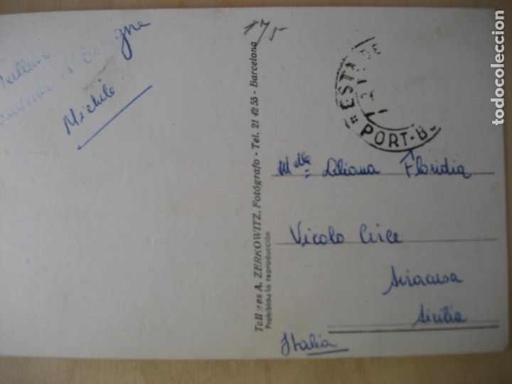 Postales: Port - Bou. Girona. Multivistas. Ed. Zerkowitz. Escrita. - Foto 2
