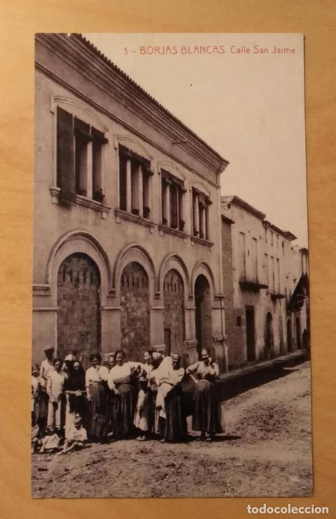 Postales: FS 8 Tarjeta Postal - Reproducci&oacute;n - 3-Borjas Blancas Calle San Jaime - Ajuntament Lleida / SEGRE
