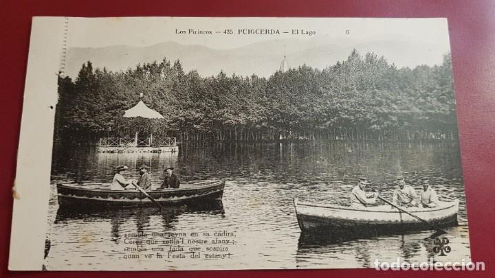 Postales: CATALU&Ntilde;A - PIRINEOS - 435 PUIGCERDA - EL LAGO