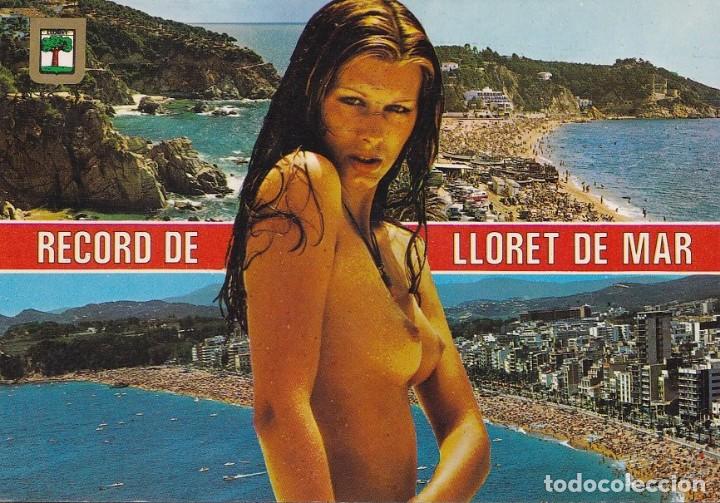 Postales: LLORET DE MAR - SEMI DESNUDO - Foto 1