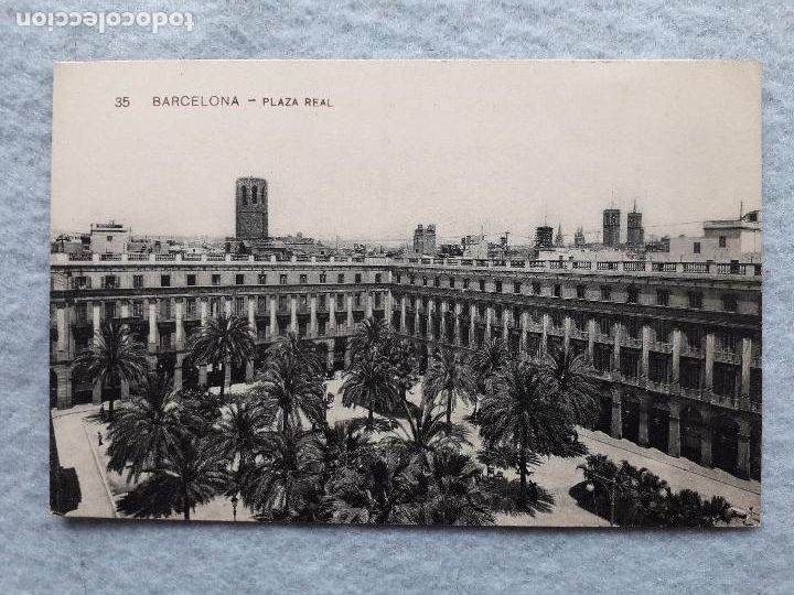 Postales: Barcelona. Plaza Real. - Foto 1
