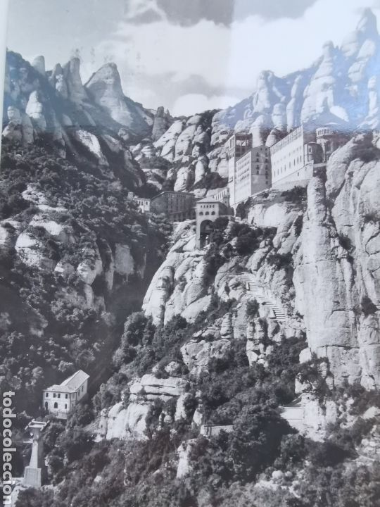 Postales: Postal de Montserrat el monasterio 1959 - Foto 2