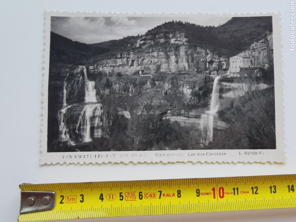 Postais: Postal de Sant Miquel del Fai. Las 2 Cascadas. L. Roisin