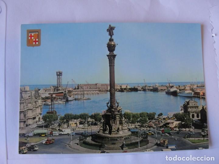 Postales: ESTATUA DE COLON / ESCUDO DE ORO 3660 - MONUMENTO - UNICA EN TODOCOLECCION