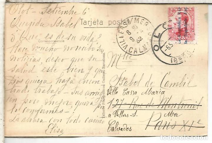 Postales: OLOT GERONA ESCRITA - Foto 2