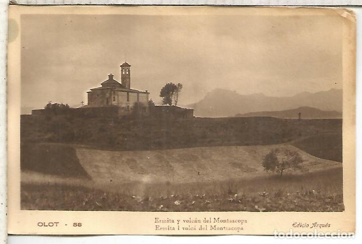 Postales: OLOT GERONA ESCRITA - Foto 1