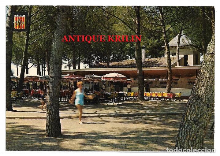 Postales: LERIDA N&ordm; 3032 PARQUE MUNICIPAL DE LES BASSES , BAR RESTAURANTE .- ESCUDO DE ORO