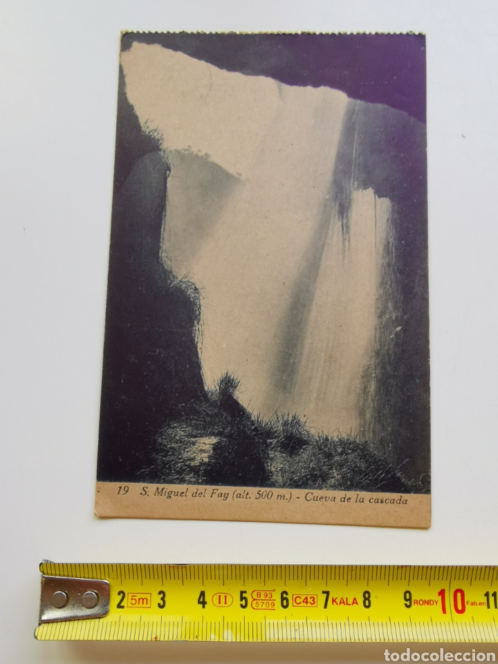 Cartoline: Postal de Sant Miquel del Fai N&ordm;9 Cueva de la Cascada