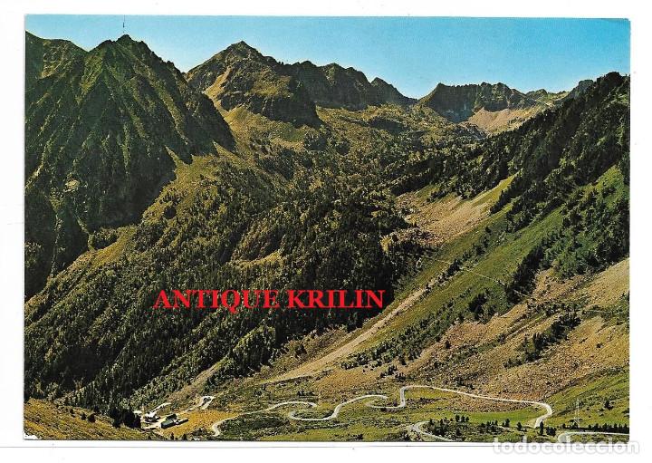 Postales: PUERTO DE LA BONAIGUA N&ordm; 36 VIRGEN DE LAS ARAS Y RUTA LAGO GERBE .- EDI. SICILIA