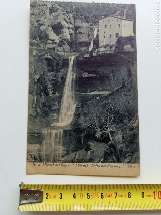 Cartoline: Postal de Sant Miquel del Fai N&ordm;9 Salto del Rossinyol