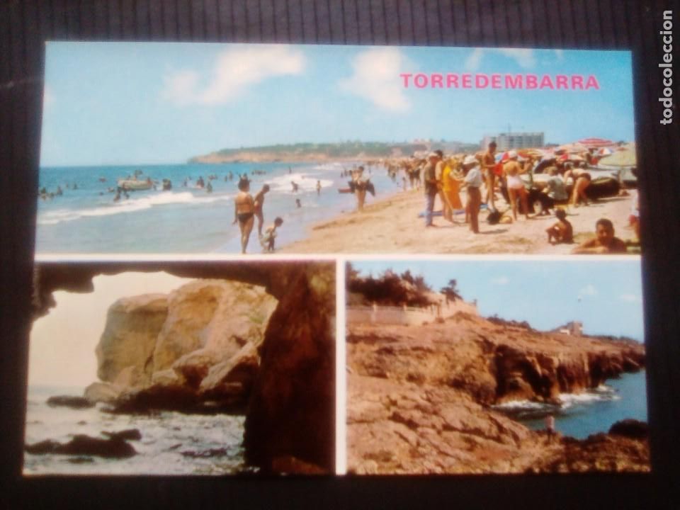 Postales: Torredembarra-Varias vistas de la costa.
