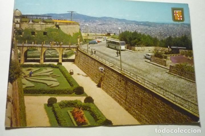 Postales: barcelona castillo montjuich - Foto 1