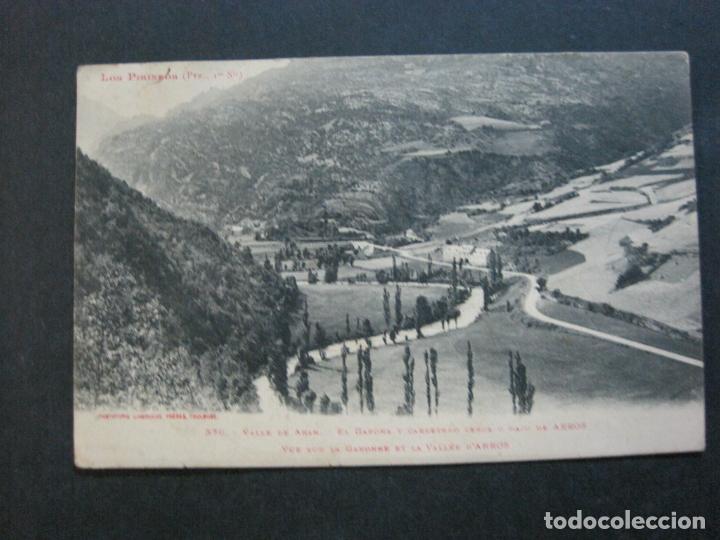 Postales: VALLE DE ARAN-GARONA Y CARRETERA-LABOUCHE FRERES-376-POSTAL ANTIGUA-(72.609)