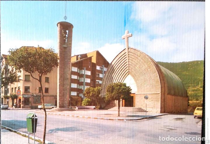 Postales: Valle del Ribagorzana. 94 Iglesia Parroquial-Pont de Suert. Ed. Sicilia. Nueva. Color