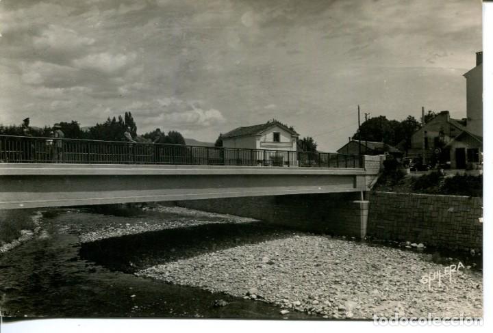 Postales: PUIGCERD&Aacute;-FRONTERA-PUENTE INTERNACIONAL-FOTOGR&Aacute;FICA GUILERA