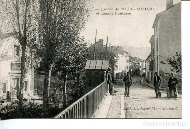 Postales: FRONTERA-PIRINEOS ORIENTALES-BOURG-MADAME--POLICIAS