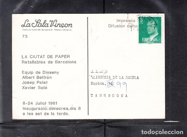 Postales: BARCELONA. LA SALA VIN&Ccedil;ON - Foto 2