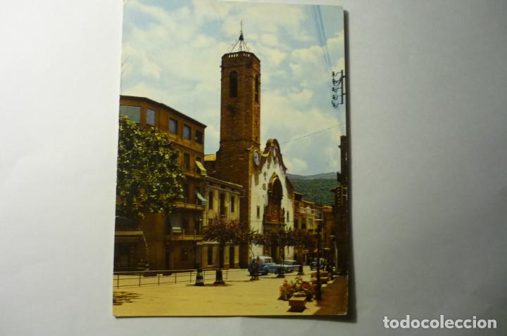 Postales: postal puebla de segur .-iglesia