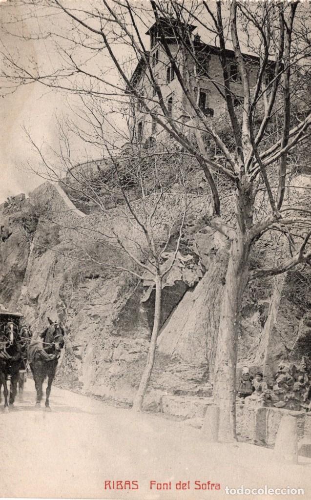 Postales: ribas. font del sofra - Foto 1