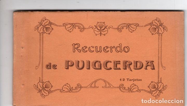 Postales: recuerdo de puigcerda. album de 12 postales. completo