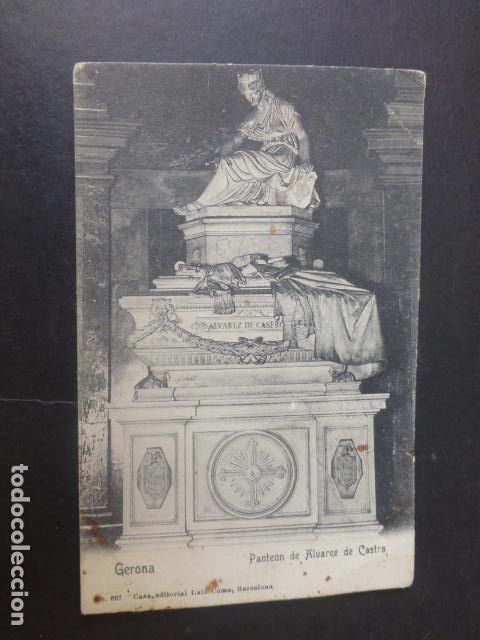 Postales: GERONA PANTEON DE ALVAREZ DE CASTRO - Foto 1