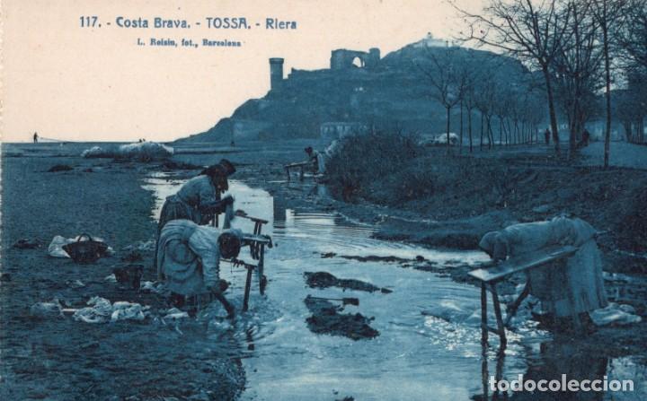 Postales: tossa. 117 riera. roisin - Foto 1