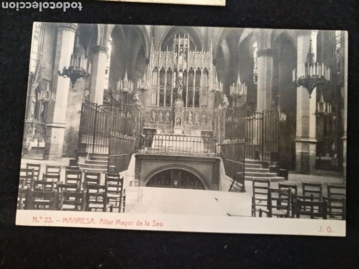 Postales: Lote de 4 postales Manresa, Thomas - Foto 5