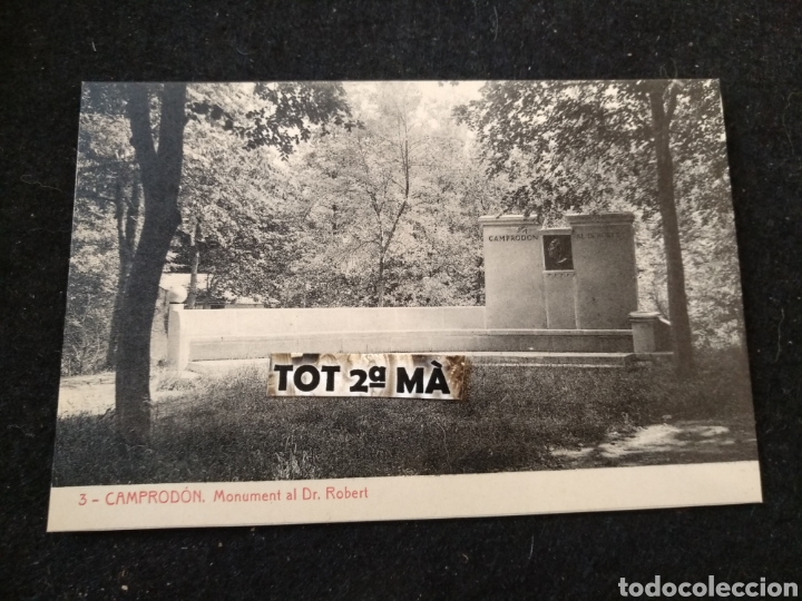 Postales: Postal Camprodon, monumento al Dr.Robert, thomas - Foto 1