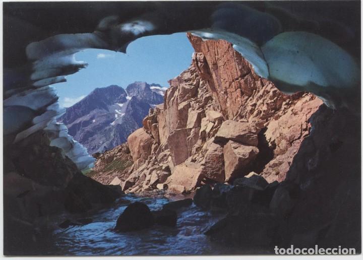 Postales: N&ordm; L 3972-PIRINEOS CENTRALES. Glaciar de Comolosbienes. Sin circular. Ed. A. CAMPA&Ntilde;&Aacute;