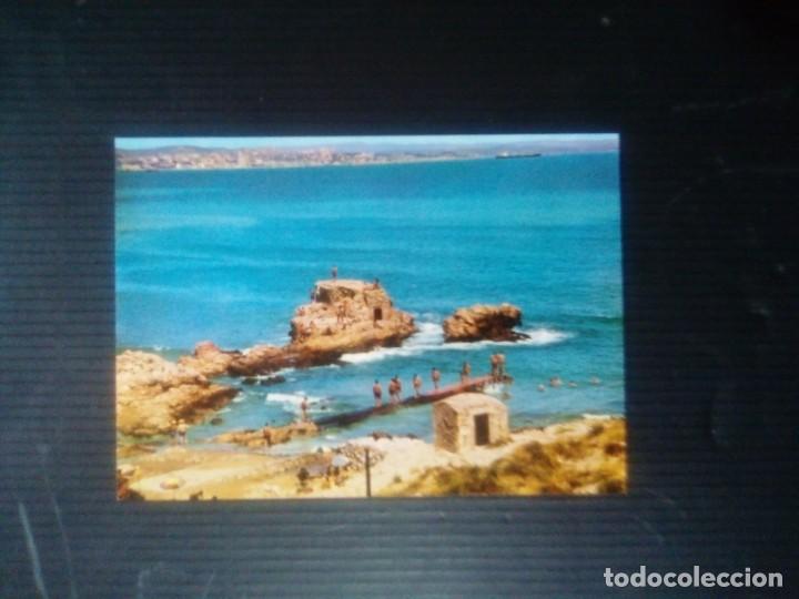 Postales: Salou-Playa y embarcadero del Rec&oacute;.