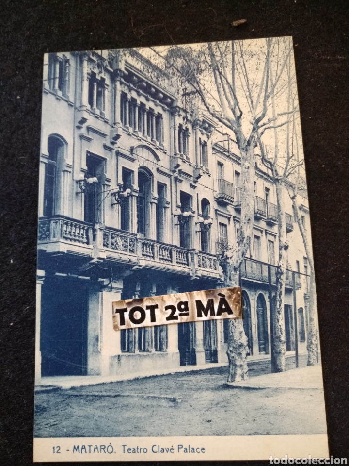 Postales: Postal Matar&oacute;, teatro clav&eacute; palace, thomas - Foto 1