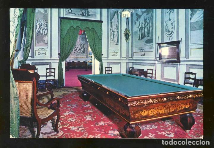 Postales: Postal de VILANOVA I LA GELTRU: Casa Papiol, sala isabelina de billar. Foto J.Mas 12